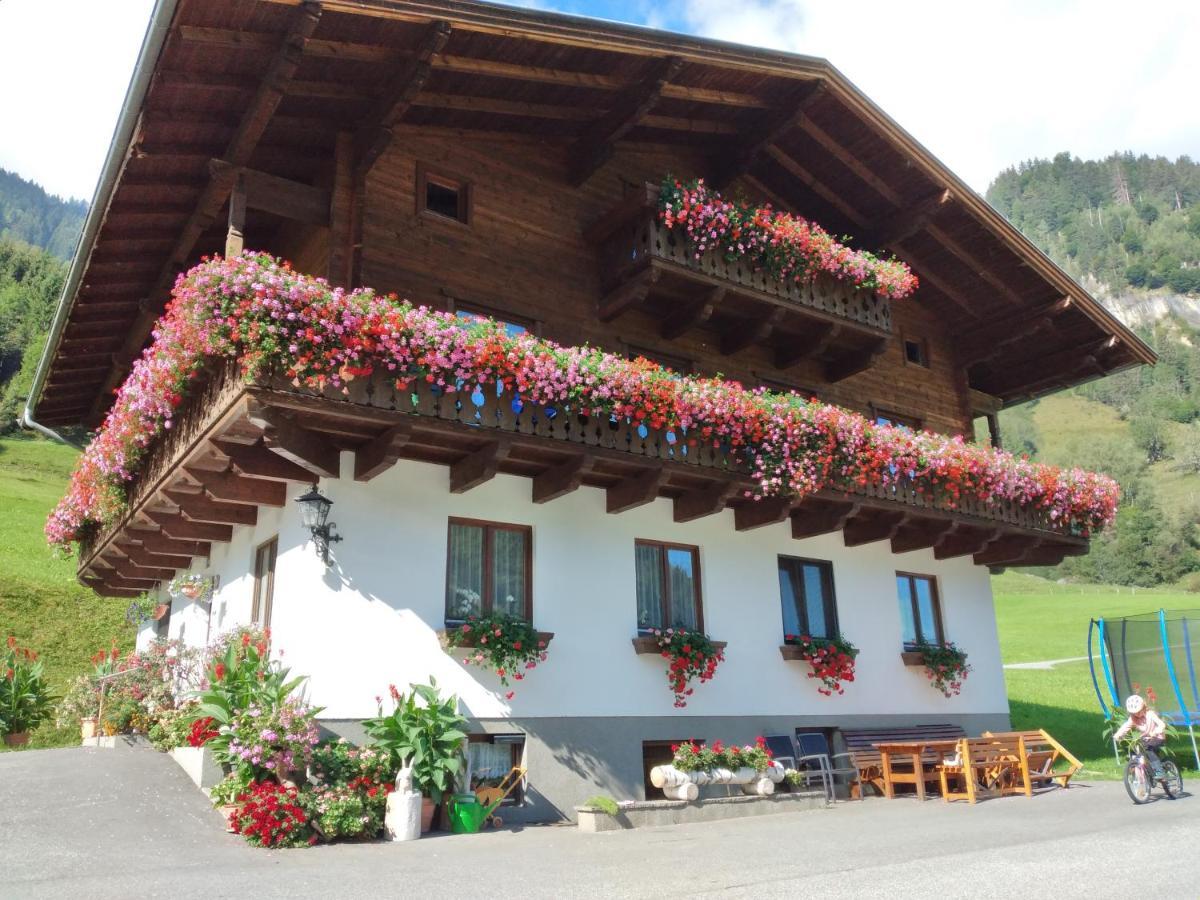 Apartamento Bio-Bauernhof Schiederhof Fusch an der Grossglocknerstrasse Exterior foto